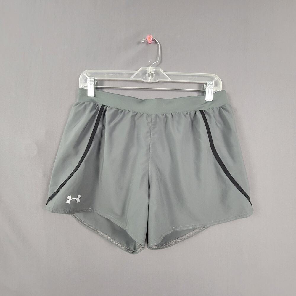 Under Armour HeatGear Shorts M Gray Lined Loose Fit Sporty